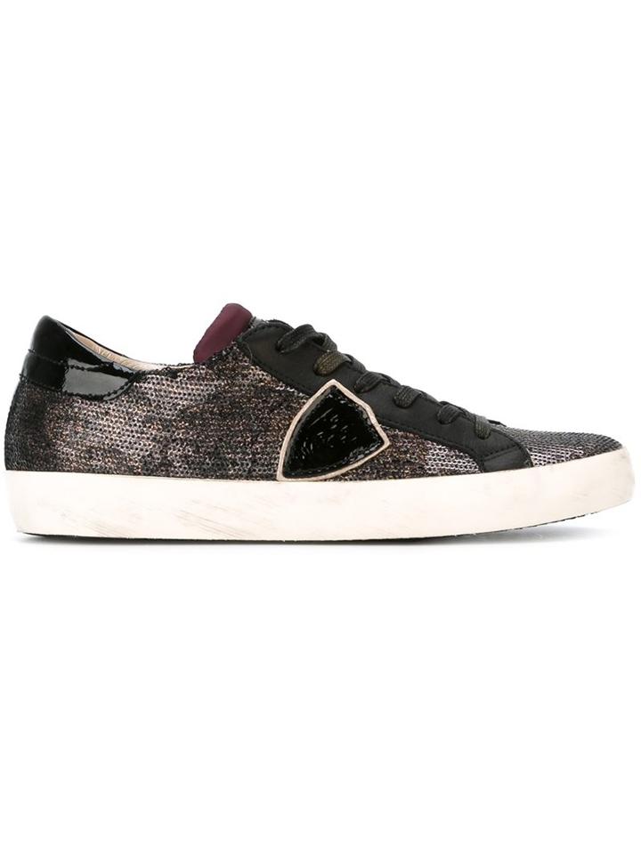 Philippe Model Sequin Sneakers
