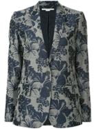 Stella Mccartney Floral Print Blazer - Grey