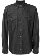 Dolce & Gabbana Long-sleeve Fitted Shirt - Black