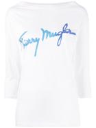 Thierry Mugler Vintage Logo T-shirt - White
