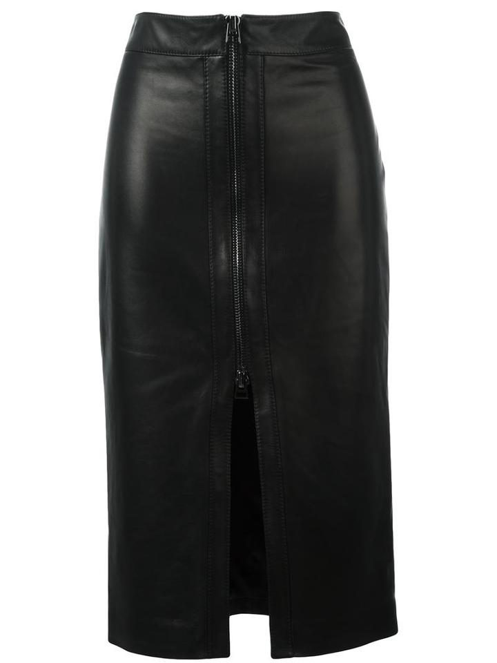 Tom Ford Asymmetric Skirt, Women's, Size: 40, Black, Cotton