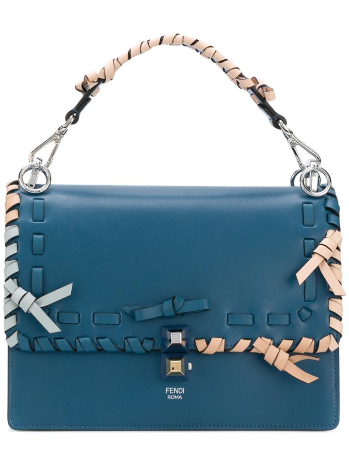 Fendi Kan I Tote Bag - Blue