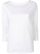 Fabiana Filippi Embellished Collar Sweatshirt - White
