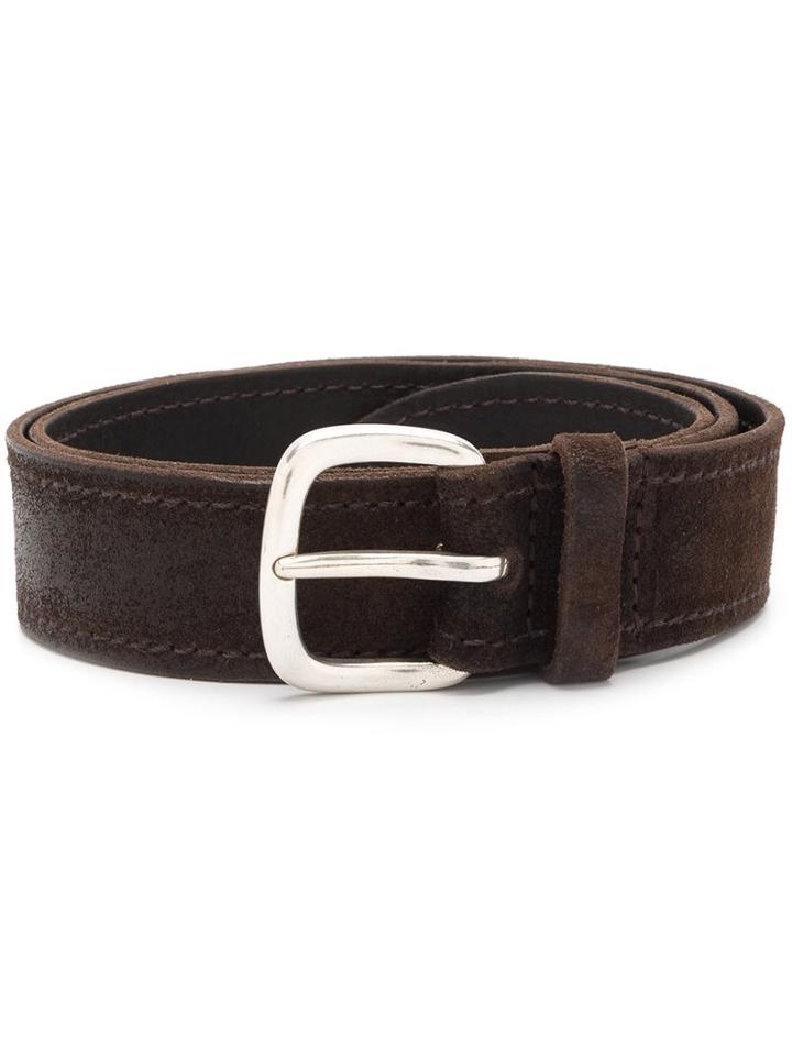 Orciani Classic Stitch Detail Belt