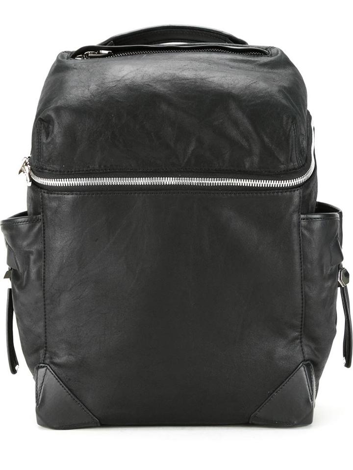 Alexander Wang Wallie Backpack, Black, Lamb Skin