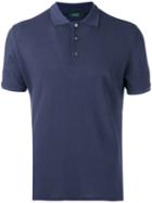 Zanone - Classic Polo Shirt - Men - Cotton - 54, Blue, Cotton