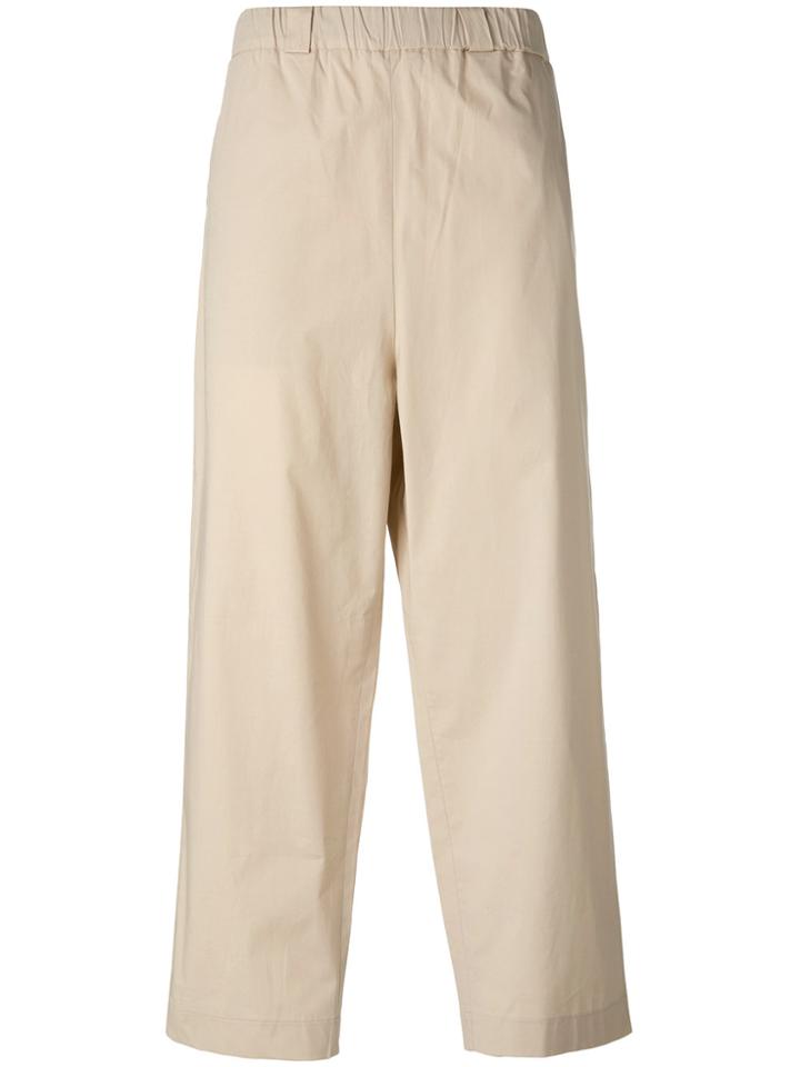 Lucio Vanotti Wide-leg Trousers - Nude & Neutrals