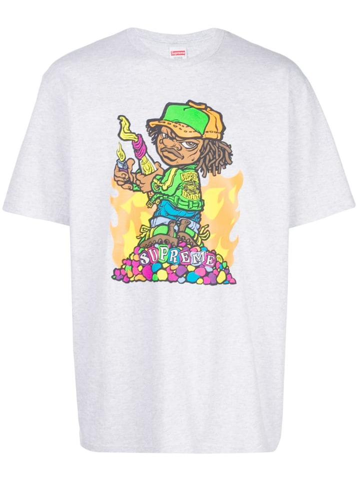 Supreme Molotov Kid T-shirt - White