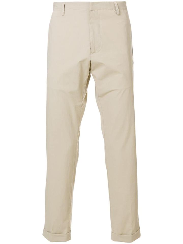 Paolo Pecora Classic Chinos - Neutrals