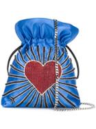 Les Petits Joueurs Trilly Heart Cupid Bag - Blue