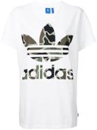 Adidas Camouflage Logo T-shirt - White