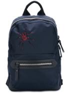 Lanvin Embroidered Spider Backpack - Blue