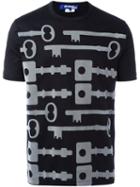 Junya Watanabe Comme Des Garçons Man Keys Print T-shirt