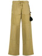 Hyein Seo Work Trousers With Keyring - Green
