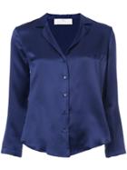 Amanda Uprichard V-neck Shirt - Blue