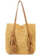 Michael Kors Tassel Tote Bag - Brown