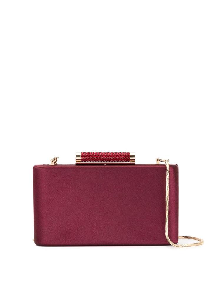 The Chic Initiative Mai Clutch Bag - Red