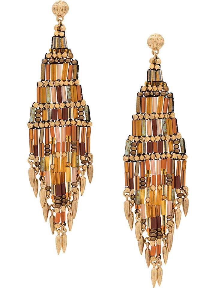 Gas Bijoux Pendant Earrings - Neutrals