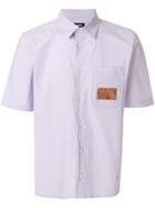 Raf Simons Patch Pocket Shirt - Pink & Purple