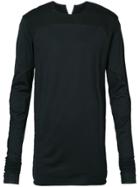 Lost & Found Rooms Longsleeved Fitted T-shirt - Black
