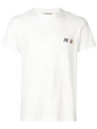 Maison Kitsuné Embroidered T-shirt - White