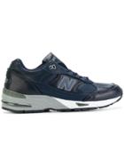 New Balance Perforated Logo Sneakers - Blue