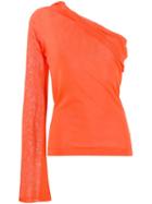 Romeo Gigli Pre-owned 2000's Single Sleeve Blouse - Orange
