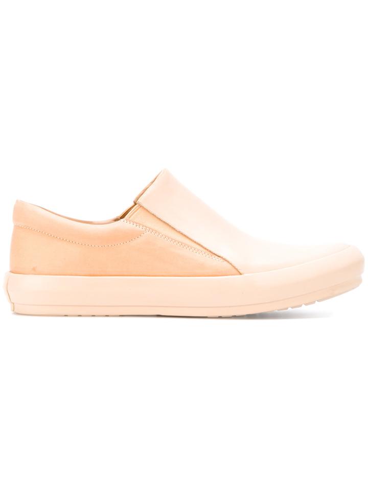 Both Basic Rubberized Slip-on Sneakers - Nude & Neutrals