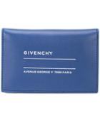Givenchy Bifold Cardholder - Blue