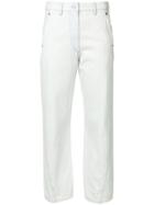 Lemaire Cropped Trousers - Blue