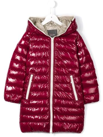 Duvetica Kids 'ace' Padded Coat, Toddler Girl's, Size: 5 Yrs, Red