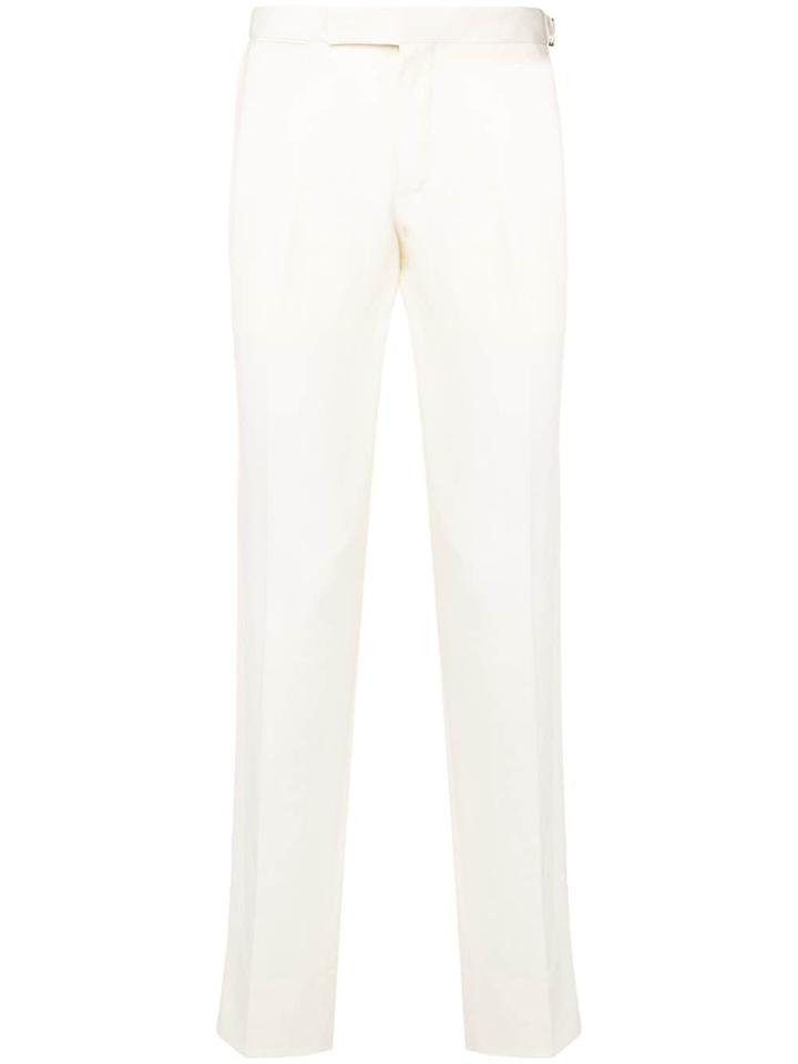 Ermenegildo Zegna Straight-leg Trousers - White