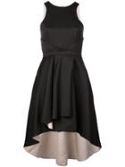 Nha Khanh Asymmetric Hem Dress - Black