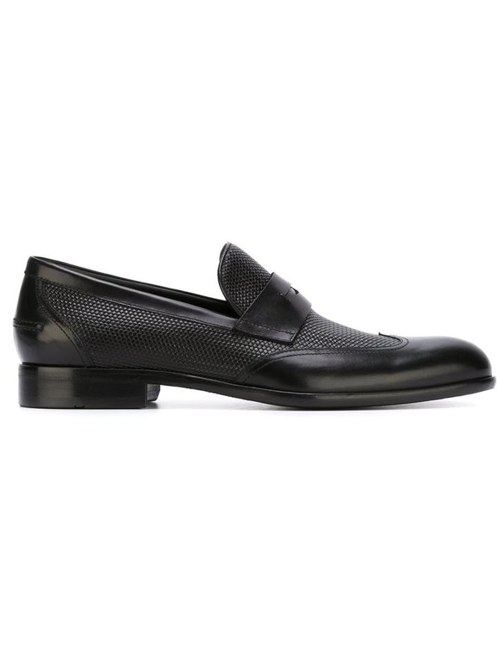 Boss Hugo Boss Textured Penny Loafers