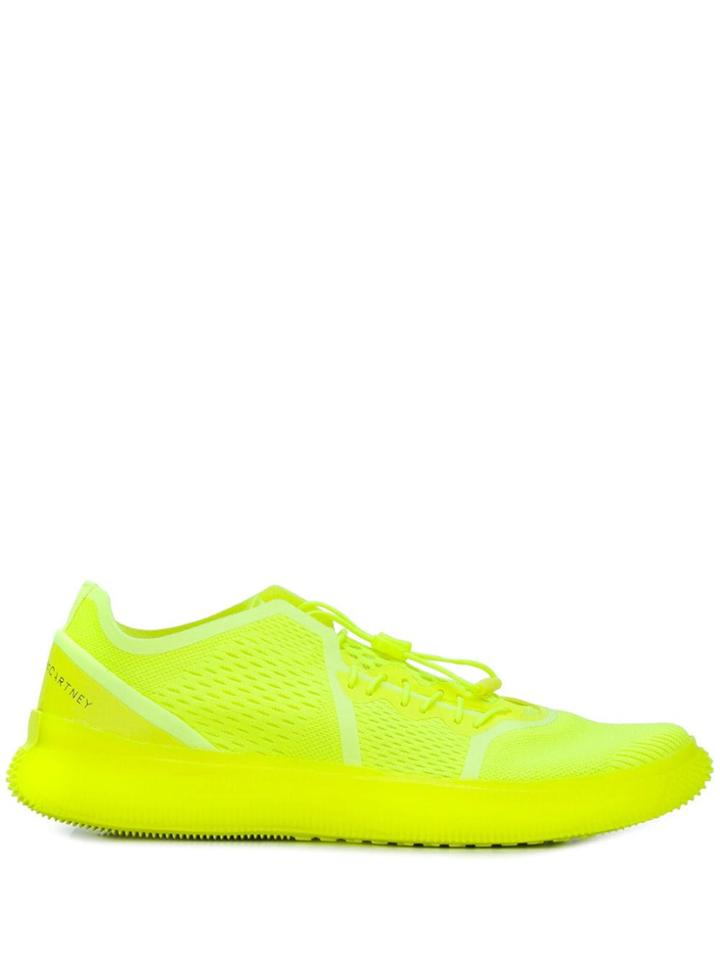 Adidas By Stella Mccartney Pureboost Mesh Sneakers - Yellow