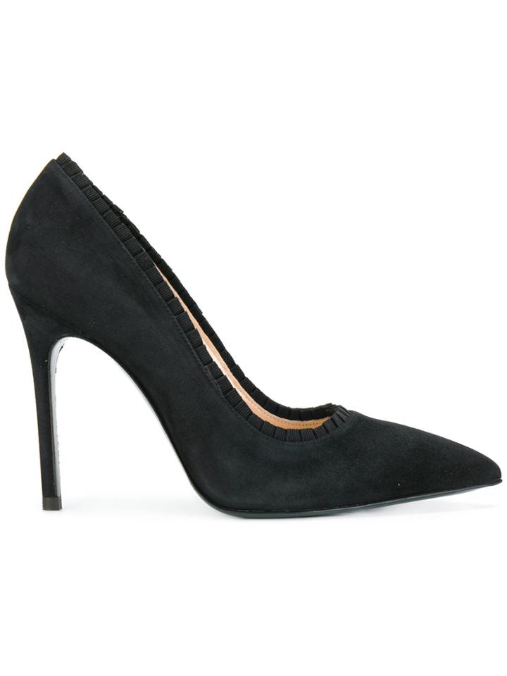 Louis Leeman Classic Pointed Pumps - Black