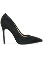Louis Leeman Classic Pointed Pumps - Black