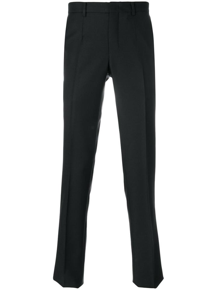 Wooyoungmi Straight Trousers - Black