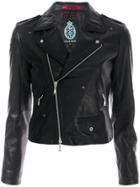 Guild Prime Star-embellished Moto Jacket - Black