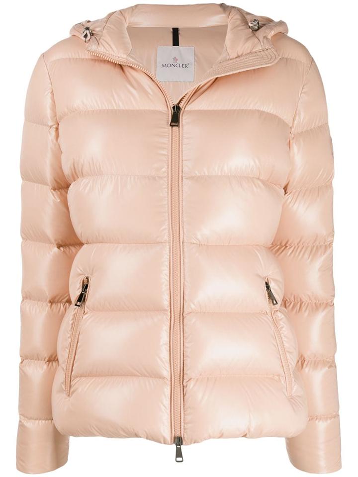 Moncler Hooded Puffer Jacket - Neutrals