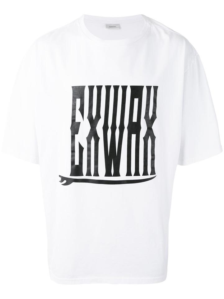 Ex Infinitas - Exwax T-shirt - Men - Cotton - S, White, Cotton