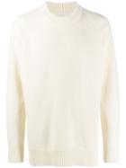 Jil Sander Knitted Sweatshirt - Neutrals