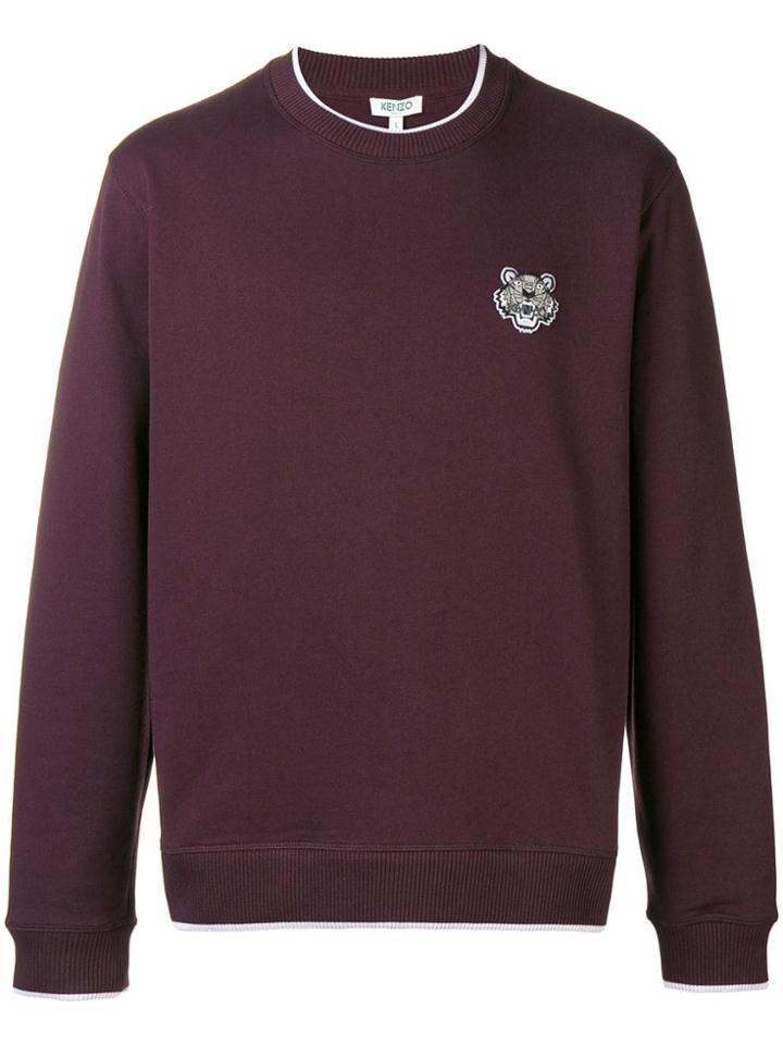 Kenzo Tiger Sweater - Pink & Purple