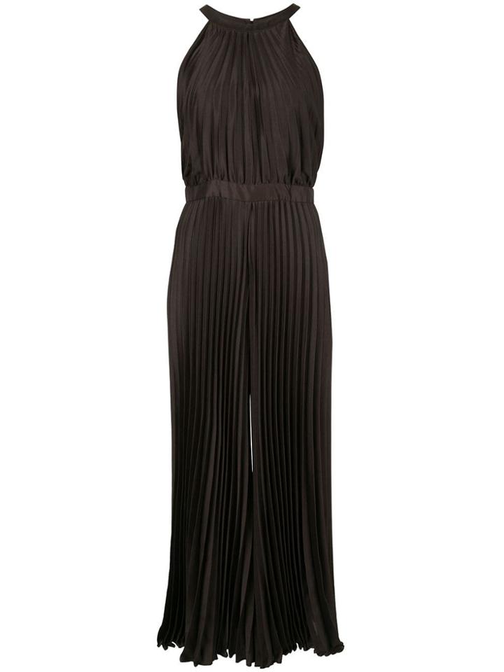 Ginger & Smart Depth Pleat Jumpsuit - Brown