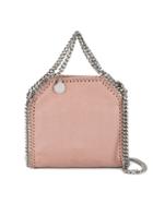 Stella Mccartney Micro Falabella Cross-body Bag, Women's, Pink/purple, Polyester/metal (other)