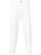 Low Brand Cropped Chinos - White