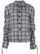 Maison Margiela Checked Jacket, Women's, Size: 42, Cotton/polyamide