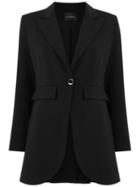 Olympiah - Panelled Blazer - Women - Acrylic/polyester/spandex/elastane - 36, Black, Acrylic/polyester/spandex/elastane