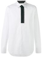 Marni - Tie Insert Shirt - Men - Cotton - 48, White, Cotton