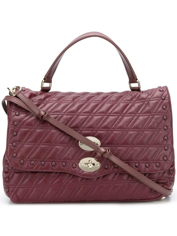 Zanellato Quilted Tote - Purple